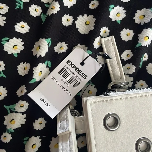 Express Grommet Embellished Wristlet Pouch - Picture 2 of 6